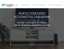Tablet Screenshot of concurseconcaixabank.com